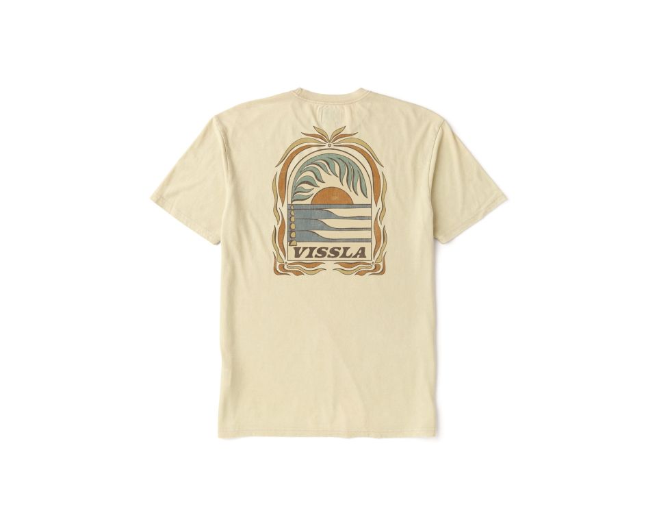 T-shirt Vissla Canopy Cosmic Wash Boys Tee-DUN