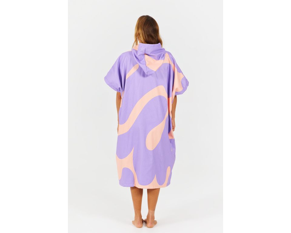 Poncho After Essentials swim Club - SPLASH - Pink BLUE