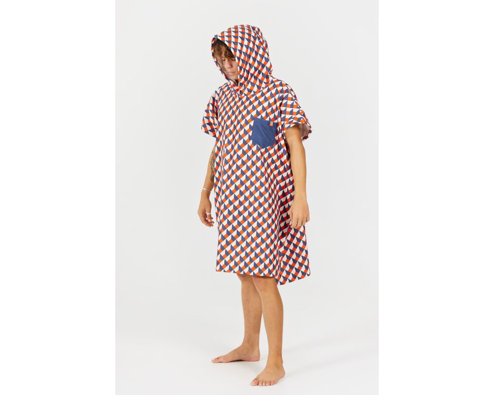 Poncho After Essentials swim club - VERTIGO - ORANGE