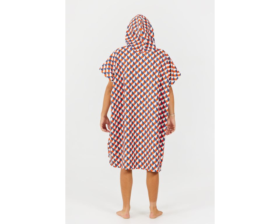 Poncho After Essentials swim club - VERTIGO - ORANGE