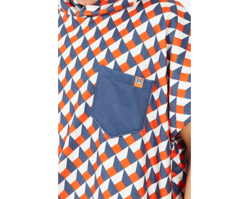 Poncho After Essentials swim club - VERTIGO - ORANGE