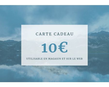 Carte cadeau 10€