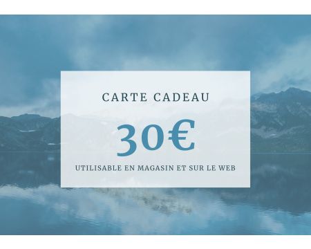 Carte cadeau 30€