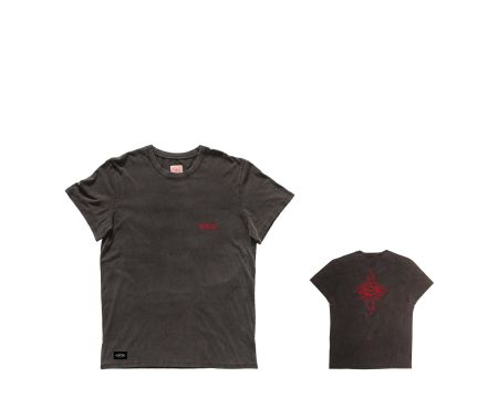 Quatro T-Shirt Vintage Logo Black
